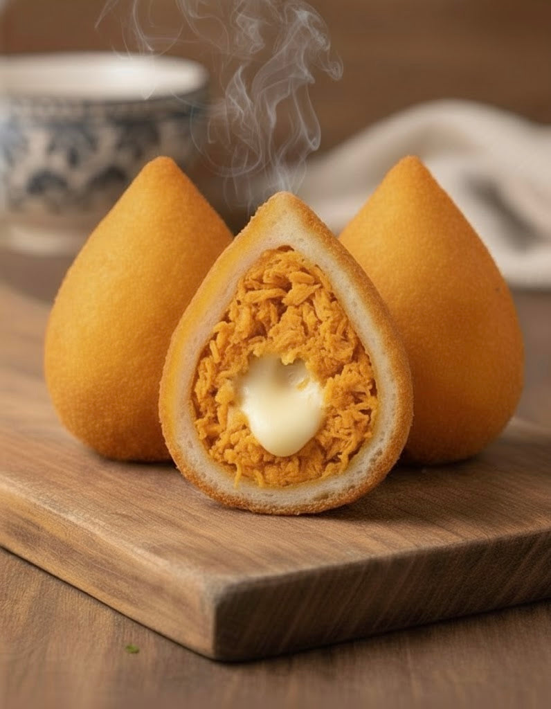 Cheesy Chicken Coxinha